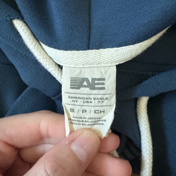 American Eagle Outfitters Blue Hoodie - Picture 3 of 3